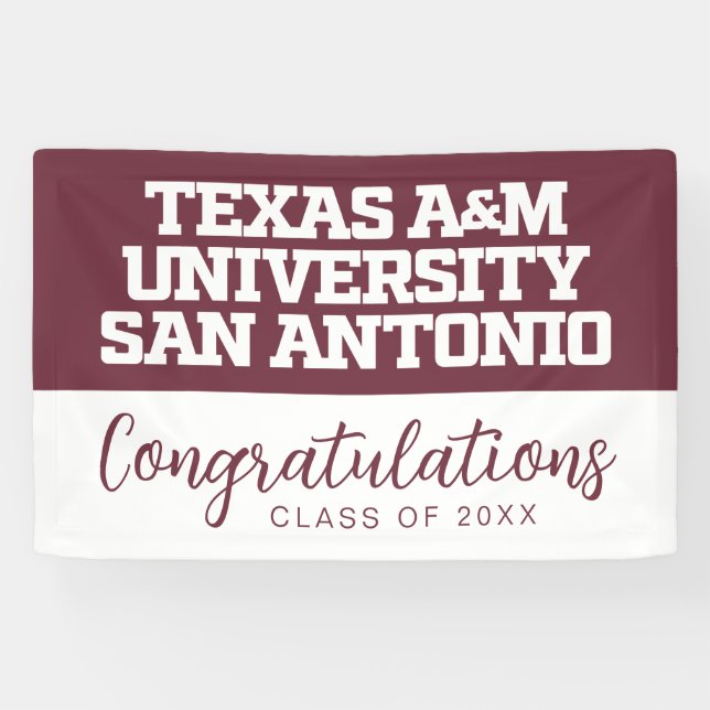 Texas A&M University - San Antonio Banner (Horizontal)