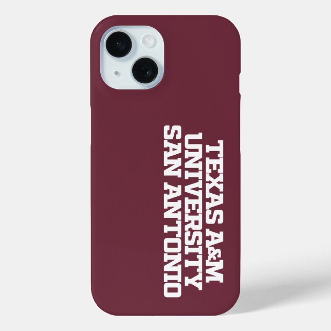 Texas A&M University - San Antonio Case-Mate iPhone Hülle (Rückseite)