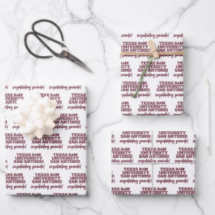 Texas A&M University - San Antonio Geschenkpapier Set