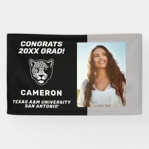 Texas A&M University - San Antonio   Jaguars Banner