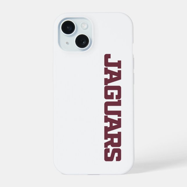 Texas A&M University - San Antonio Jaguars iPhone 15 Hülle (Rückseite)