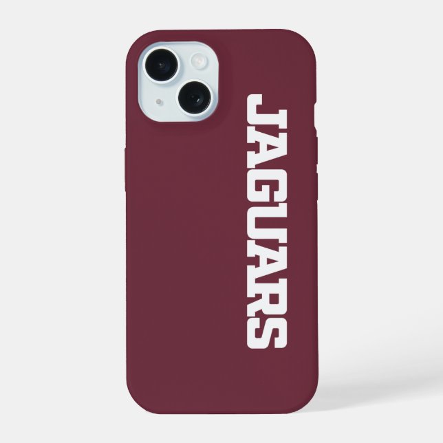 Texas A&M University - San Antonio Jaguars iPhone 15 Hülle (Rückseite)