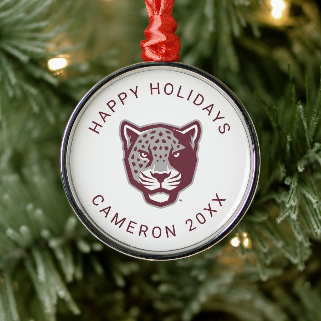 Texas A&M University - San Antonio | Jaguars Ornament Aus Metall (Baum)
