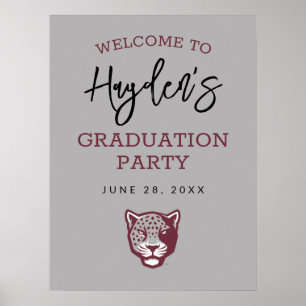 Texas A&M University - San Antonio   Jaguars Poster