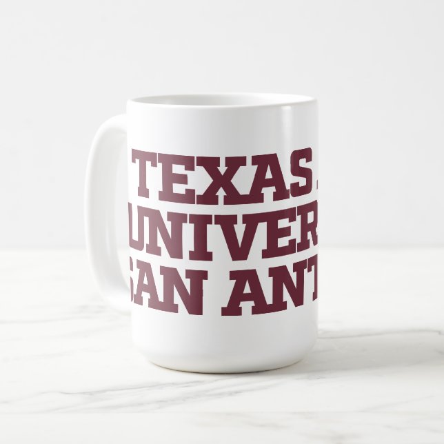 Texas A&M University - San Antonio Kaffeetasse (Vorderseite Links)