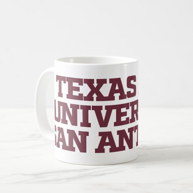 Texas A&M University - San Antonio Kaffeetasse (Vorderseite Links)