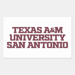 Texas A&M University - San Antonio Rechteckiger Aufkleber