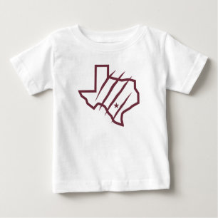 Texas A&M University - San Antonio   Staat-Logo 2 Baby T-shirt