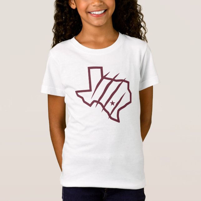 Texas A&M University - San Antonio | Staat-Logo 2 T-Shirt (Vorderseite)
