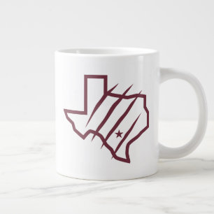 Texas A&M University - San Antonio   Staat-Logo Jumbo-Tasse