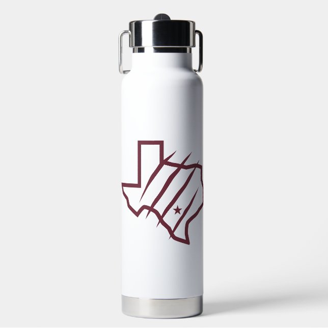Texas A&M University - San Antonio | Staat-Logo Trinkflasche (Vorderseite)