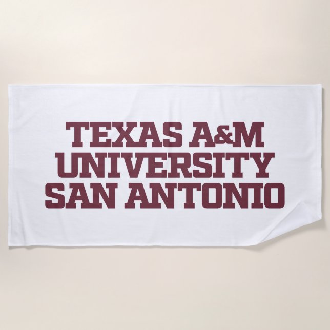 Texas A&M University - San Antonio Strandtuch (Vorderseite)