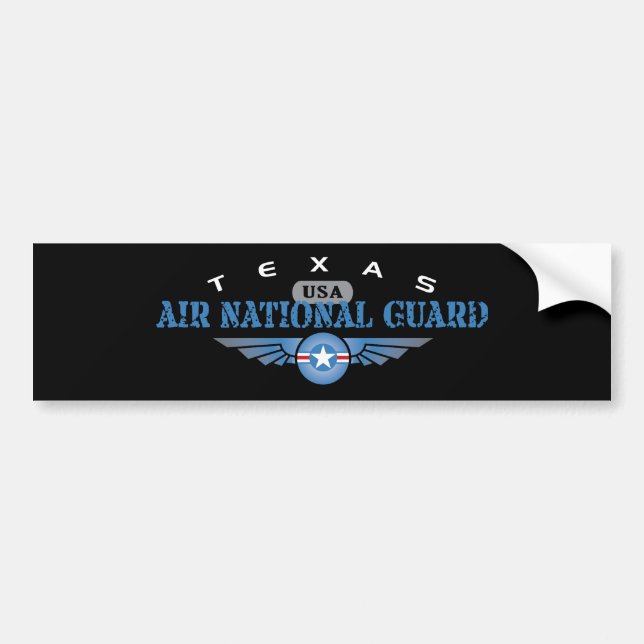Texas Air National Guard Autoaufkleber (Vorne)