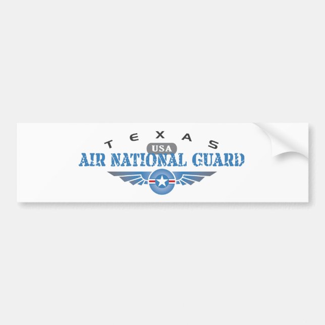 Texas Air National Guard Autoaufkleber (Vorne)