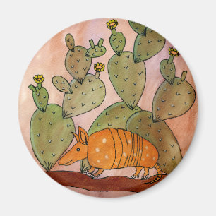 Texas Armadillo Magnet