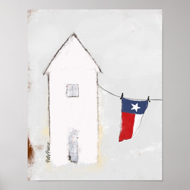 Texas Art Poster (Vorne)