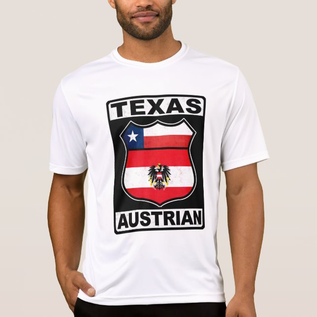 Texas Austrian American T-Shirt (Vorderseite)