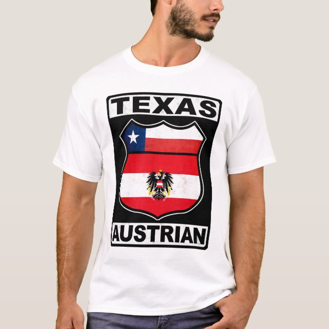Texas Austrian American T-Shirt (Vorderseite)
