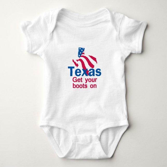 TEXAS BABY STRAMPLER (Vorderseite)