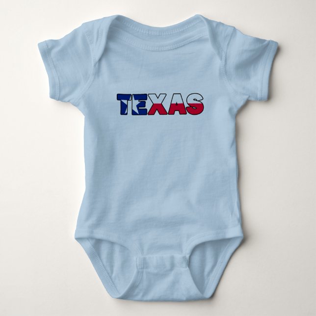 Texas Baby Strampler (Vorderseite)