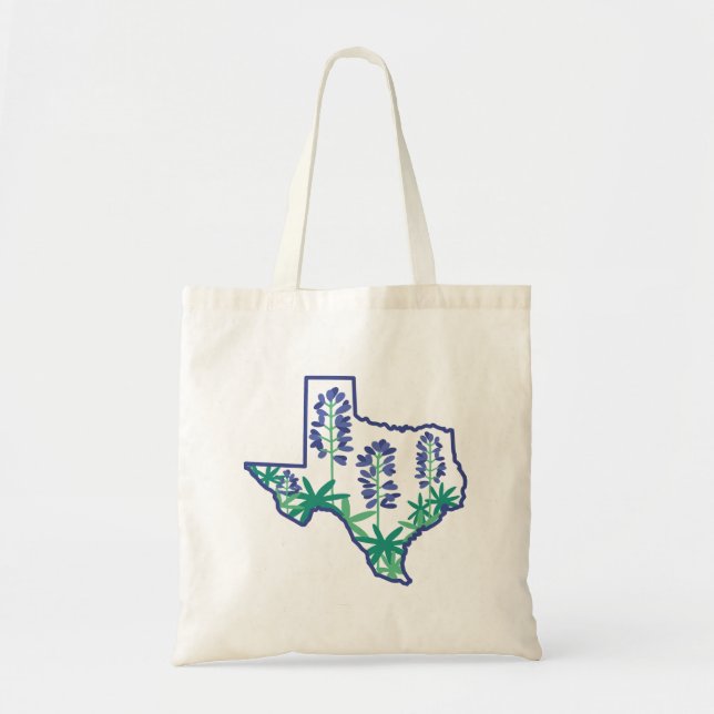 Texas Bag, Texas Staat Bag, Texan Bag, Texas Tragetasche (Vorne)
