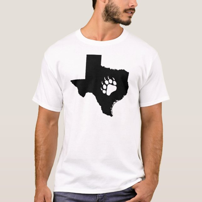 Texas-Bär T-Shirt (Vorderseite)