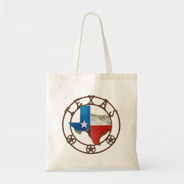 Texas Barn Art Tragetasche (Vorne)