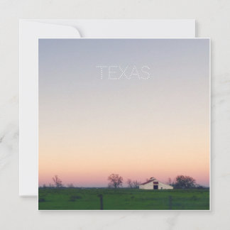 Texas Barn bei Sunset