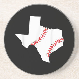 Texas Baseball Staat lustig Texas Baseball Getränkeuntersetzer