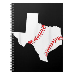 Texas Baseball Staat lustig Texas Baseball Notizblock