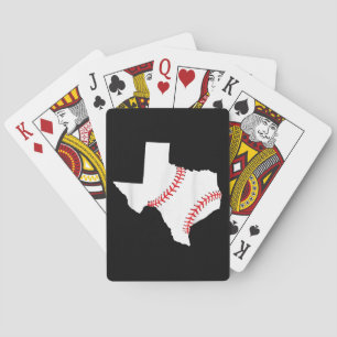 Texas Baseball Staat lustig Texas Baseball Spielkarten