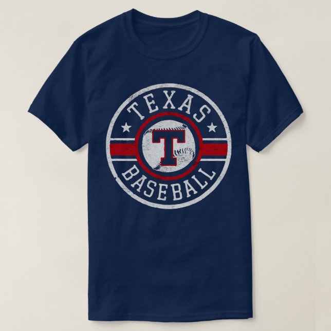 Texas Baseballstadt TShirt (Design vorne)