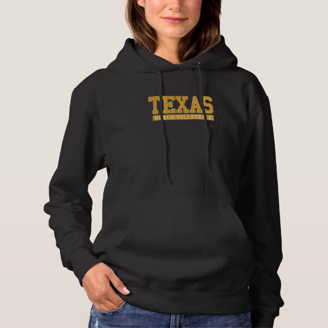 Texas Beachvolleyball Hoodie (Vorderseite)