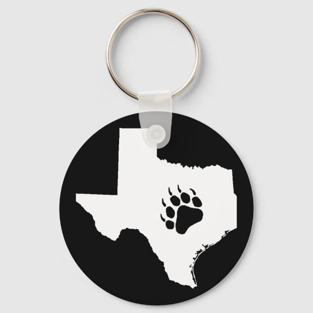 Texas Bear Paw Schlüsselanhänger (Vorderseite)