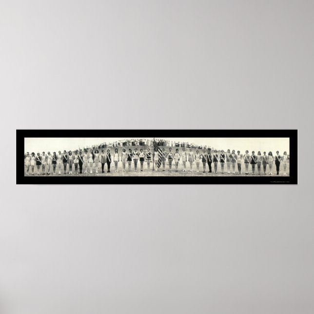 Texas Beauty Pageant Foto 1928 Poster (Vorne)