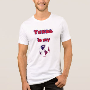 TEXAS,Bella+Leinwand Tri-Mix-T - Shirt