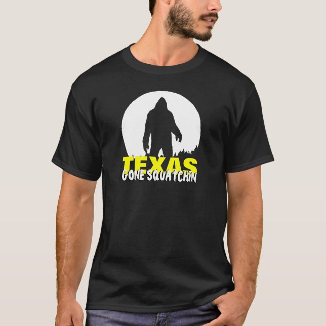 Texas Bigfoot T Shirt (Vorderseite)