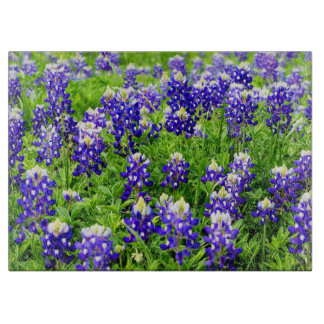 Texas Bluebonnet Glasschneidbrett Schneidebrett