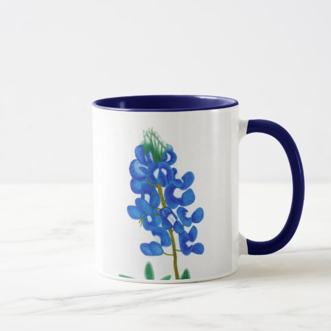 Texas Bluebonnet Inspiration Tasse (Rechts)
