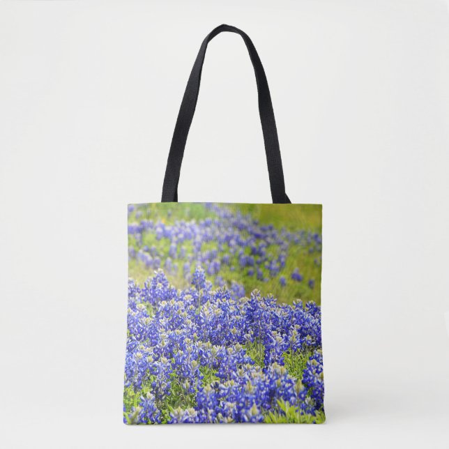 Texas Bluebonnets Blume Tote Bag (Vorderseite)