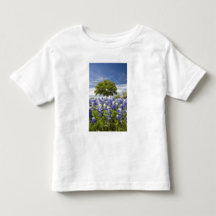 Texas Bluebonnets (Lupinus texensis) und Eiche Kleinkind T-shirt