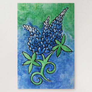 Texas Bluebonnets Puzzle