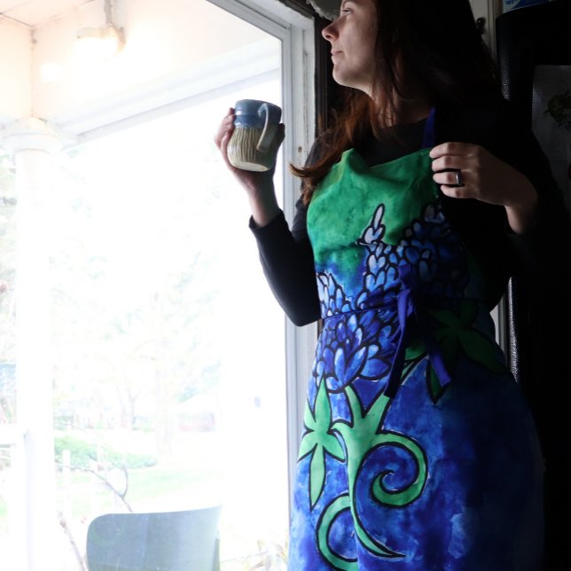 Texas Bluebonnets Schürze (Von Creator hochgeladen)