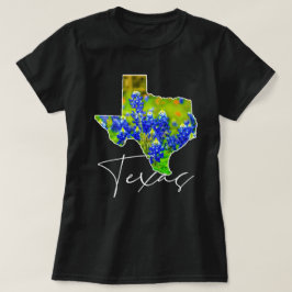 Texas Bluebonnets Staat von Texas Fine Art T-Shirt