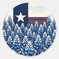 Texas Bluebonnets Staatsflagge Texanischer Stolz