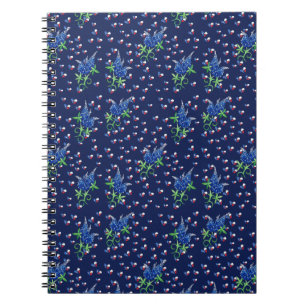 Texas Bluebonnets Texan Lone star Notizblock