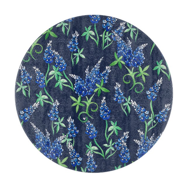 Texas Bluebonnets Texan Schneidebrett (Vorderseite)