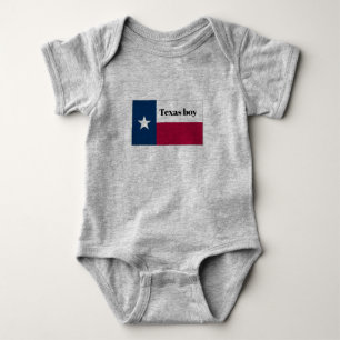 Texas Bodysuit Baby Strampler