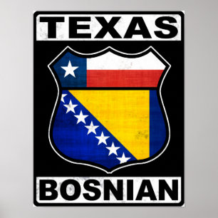 Texas Bosnian Poster