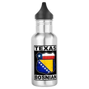 Texas Bosnian Trinkflasche